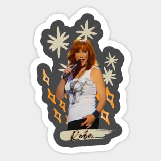 Reba Sticker